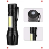 USB Şarjlı Mini LED El Feneri (3 Modlu)