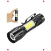 USB Şarjlı Mini LED El Feneri (3 Modlu)