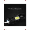 USB Şarjlı Ultra Güçlü LED Zoom El Feneri