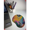 Ütopya Temalı Bilek Destekli Mouse Pad