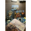 Van Gogh Temalı Ahşap Bardak Altlığı, 6lı Set ile Tasarım