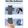 Vantuzlu Araç Telefon Tutucu, Cam Havalandırmaya Uygun 2 MODLU