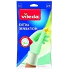 Vileda Extra Sensation Eldiven,%100 Doğal Lateks, M