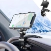 Xspring Araba için telefon tutucu, 1260 derece dönebilen universal araç telefon tutucu, ön panel rüzrlık havalandırma için el ser telefon askısı