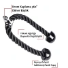 Xtreme Fitness Triceps Halatı Siyah
