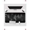 XXL Dünya Desenli Oyuncu Mouse Pad (90x40 cm)