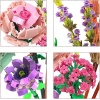 Yapay Çiçek Buketi Yapım Seti, 547 Parça, Yaratıcı Botanik Koleksiyonu