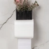 Yapışkanlı Banyo Tuvalet Kağıtlığı, Wc Peçetelik, Beyaz