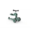 Yeşil 2 Tekerlekli Çocuk Scooter, Oturaklı Tasarım