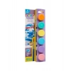 Yıkanabilir 6 Renkli Pastel Boya Seti - 25 ML Şişelerde