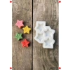Yıldız Şekilli Mini Mum Kalıbı - 4lü Silikon Set