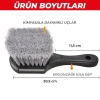 Yumuşak Kıllı Jant Temizleme Fırçası, Kullanışlı Araç Bakımı