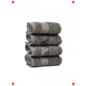 %100 Doğal Pamuk 4lü safir Hsu Seti Antrasit