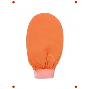 %100 Floş İpek Banyo Peeling Kesesi - Hassas Ciltler İçin