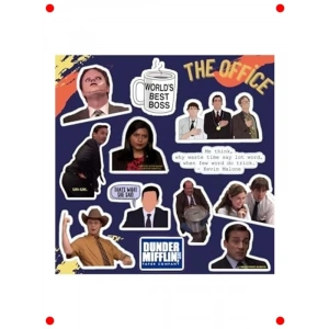 The Office Temalı Sticker Seti 2