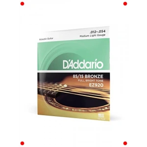 012 Akustik Gitar Teli Seti - Med Light