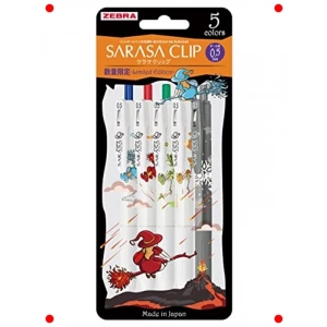 0.5mm Jel Kalem Seti - Cadı Serisi 5li