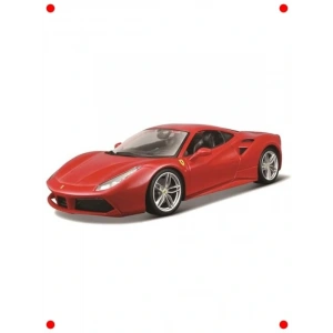 1:18 Ölçekli Kırmızı Spor Araba Modeli