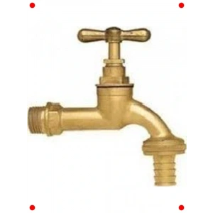 1/2 Sarı Rekorlu Bahçe Lavabo Musluğu