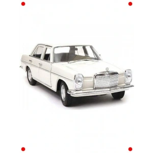 1:24 Ölçekli Klasik Beyaz Model Araba