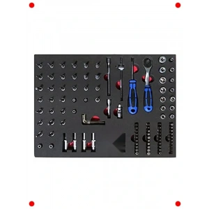 1/4 Lokma Anahtar Takımı - 109 Parça Sünr Yataklı