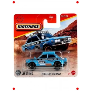 1:64 Ölçekli Klasik Yarış Arabası: DATSUN 510 RALLY