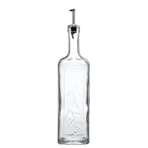 1 Litre Kapasiteli Yağlık ve Sirkelik, Şeffaf Tasarım ile