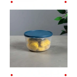 1 Litre Şeffaf Yuvarlak Saklama Kabı