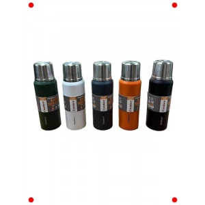 1 Litre Yeşil Paslanmaz Çelik Kamp Termosu