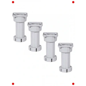 10 Adet Ayarlanabilir Gri  Ayağı, 10 cm