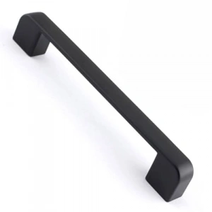 10 Adet Siyah Mutfak Kulbu, 128 mm Metal Çekmece Kulpları
