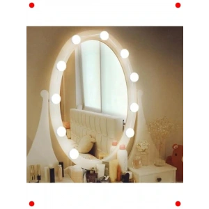 10  Makyaj Aynası Işığı Seti | 3 Renk Mod