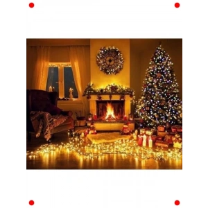 10 Metre 100 Ledli Güneş Enerjili Bahçe Aydınlatması