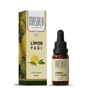 10 ml Saf Limon Yağı, Aromaterapi ve Cilt Bakımı için