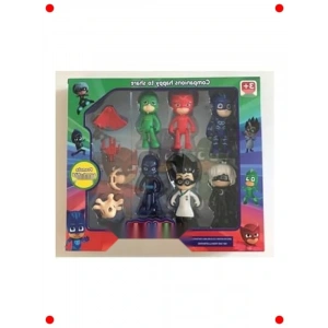 10 Parça Süper Kahraman Karakter Figür Seti