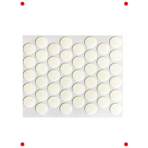 100 Adet Beyaz Yapışkanlı Vida Tapası