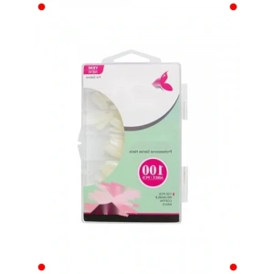 100 Adet Coffin Şeklinde Kutulu Takma Tırnak - No: 169