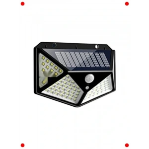 100 LED Dış Mekan Güneş Enerjili Sensörlü Aydınlatma