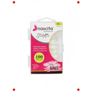 100lü Kutulu Stiletto Model Takma Tırnak Seti