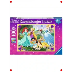 100 Parça Prenses Temalı Çocuk Yapbozu