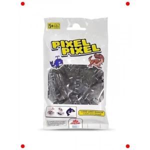 1000 Adet Siyah Midi Aktivite Boncukları - Pixel Sanatı