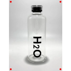 1000 ml Borosilikat Cam Su Şişesi Sızdırmaz