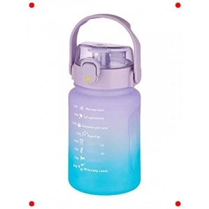 1000 ML Motivasyon Matarası - Çift Renk