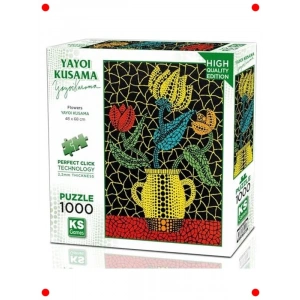 1000 Parça Çiçek Manzaralı Yapboz