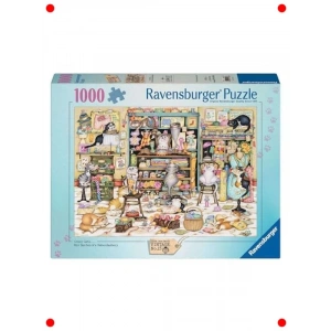 1000 Parça Çılgın Kediler Yapbozu - Yetişkinler İçin