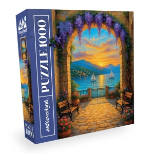 1000 Parça Günbatımı Manzaralı Puzzle