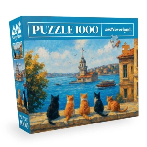1000 Parça Kız Kulesi Temalı Puzzle Seti