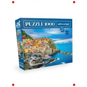 1000 Parça Puzzle: Cinque Terre Manzarası