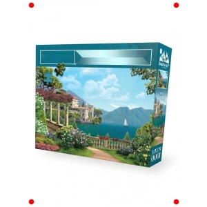 1000 Parça Sahil Evi Manzarası Yapbozu