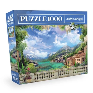 1000 Parça Sahil Manzarası Puzzle, Aile Eğlencesi